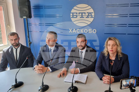 Национален пресклуб на БТА Хасково - ПП "Възраждане" - местни избори - кандидати - пресконференция