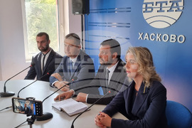 Национален пресклуб на БТА Хасково - ПП "Възраждане" - местни избори - кандидати - пресконференция