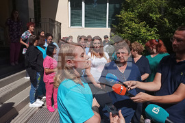 Болница "Шейново" - протест