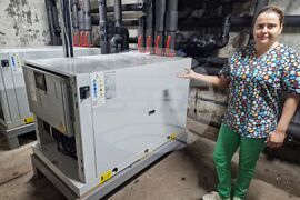 Burgas - renewed creche - geothermal energy