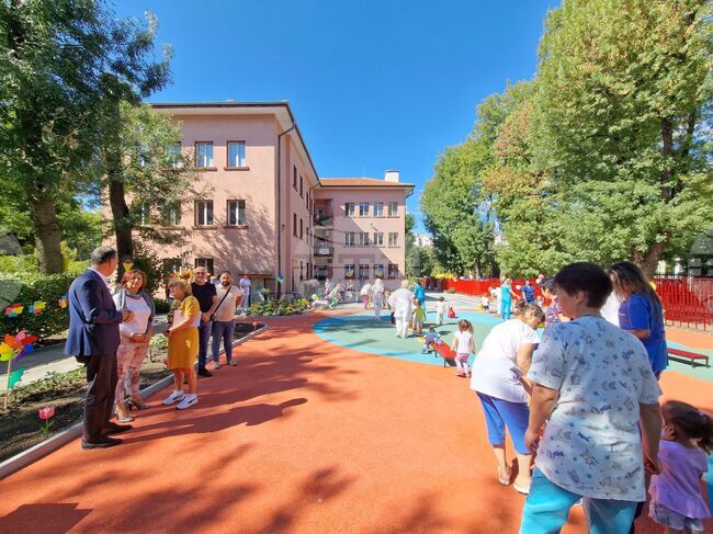 Burgas - renewed creche - geothermal energy