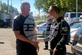 Кърджали - пожарникари - завръщане - Гърция