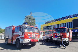 Кърджали - пожарникари - завръщане - Гърция