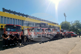 Кърджали - пожарникари - завръщане - Гърция