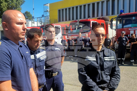 Кърджали - пожарникари - завръщане - Гърция