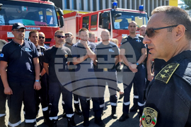 Кърджали - пожарникари - завръщане - Гърция