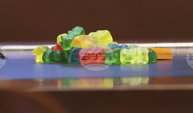 Сръбската полиция залови желирани бонбони във формата на мечета, съдържащи наркотично вещество