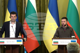 Украйна - Кирил Петков - Володимир Зеленски