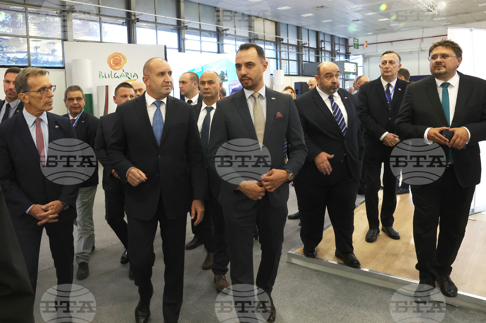 President Radev Tours Bulgarian Pavilion at Thessaloniki International Fair