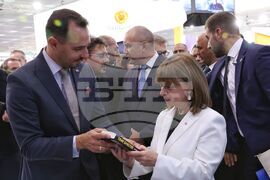 Гърция - Солун - панаир - президенти