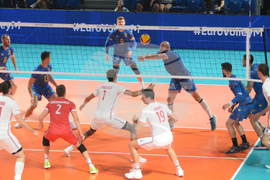 Варна - волейбол - Европейско първенство - Франция - Румъния