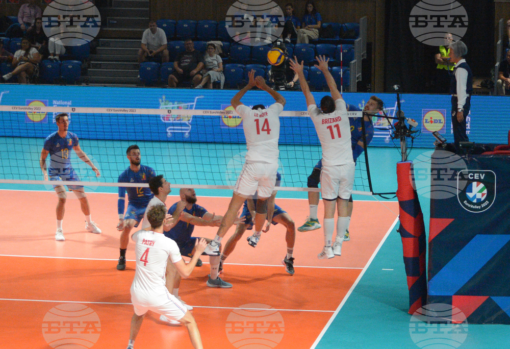 Варна - волейбол - Европейско първенство - Франция - Румъния