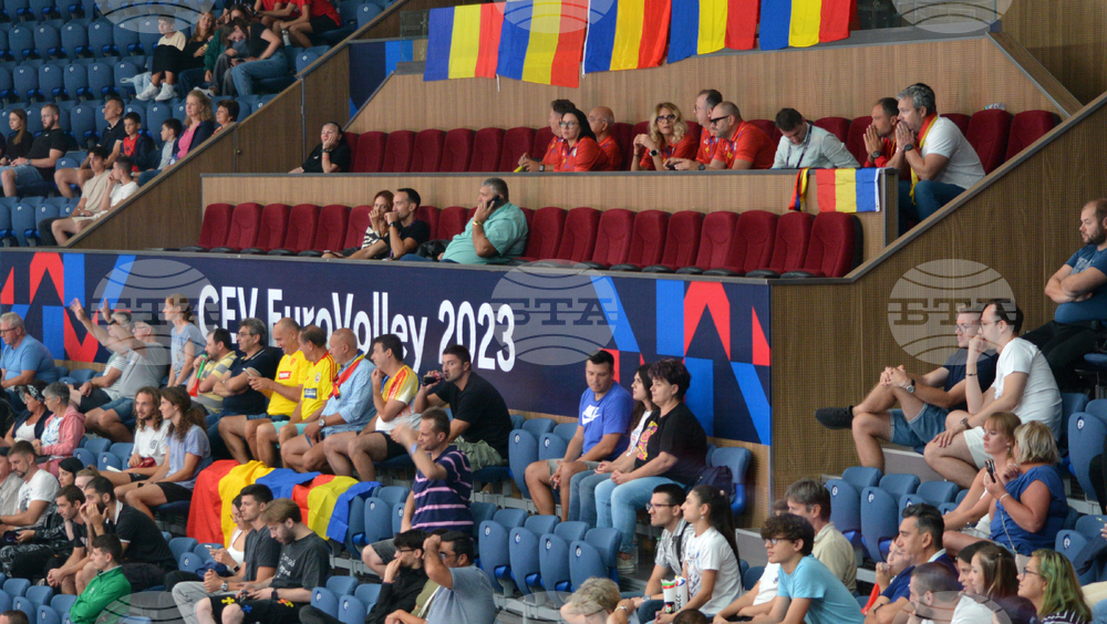 Варна - волейбол - Европейско първенство - Франция - Румъния