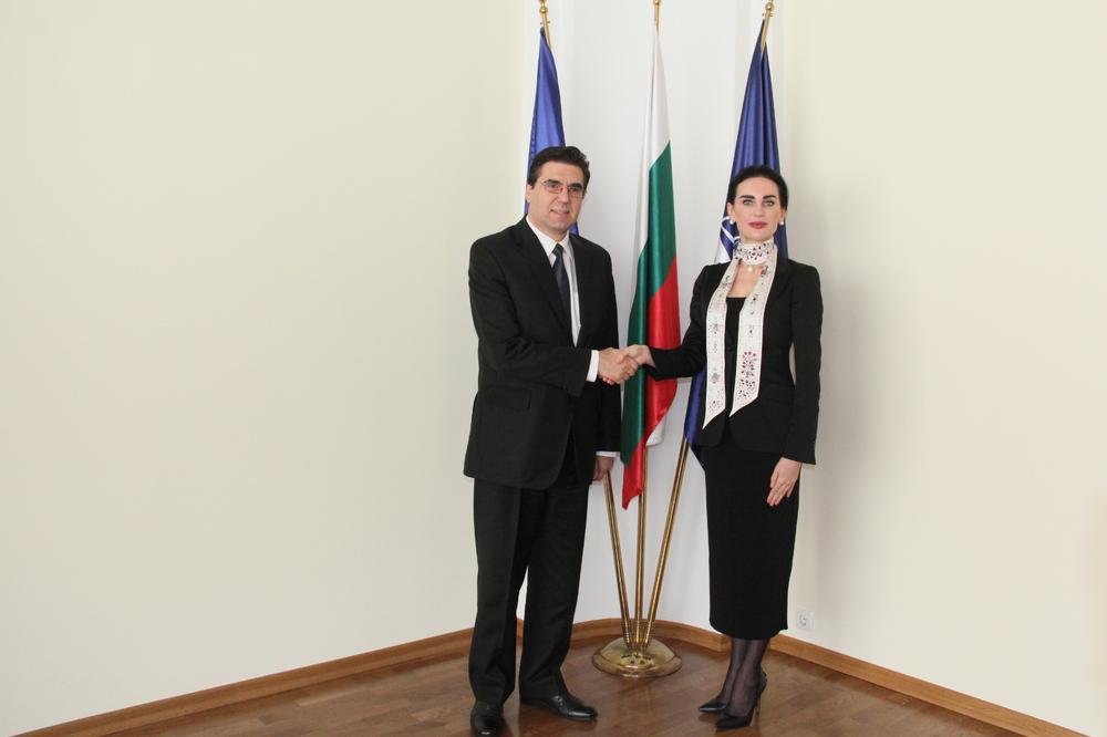 МВнР: Заместник-министър Тихомир Стойчев проведе среща с посланика на Украйна в България