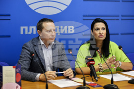 Национален пресклуб на БТА Пловдив - пресконференция - Фондация "Да-обединени срещу насилието"