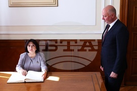 Народно събрание - Росен Желязков - Сахиба Гафарова - среща