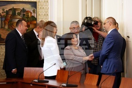 Народно събрание - Росен Желязков - Сахиба Гафарова - пленарни разговори