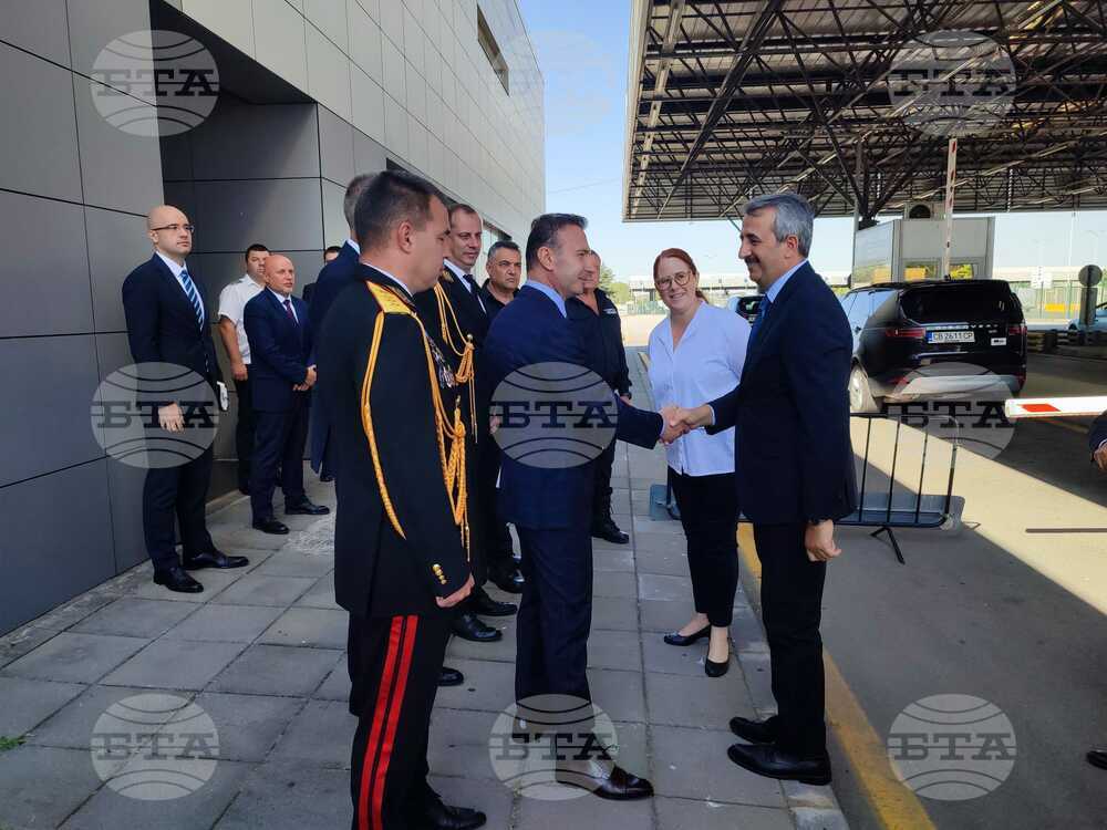 Delegations of Bulgaria and Turkiye Hold Working Meeting at Kapitan Andreevo Checkpoint