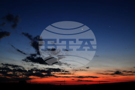 Razgrad - Comet Nishimura - unfavorable weather conditions