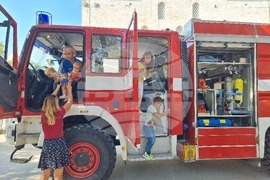 Разград - пожарна - демонстрации и награждаване