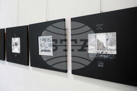 Бургас - Румен Нечев - "Елфенбайншварц" - изложба рисунки