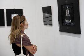 Бургас - Румен Нечев - "Елфенбайншварц" - изложба рисунки