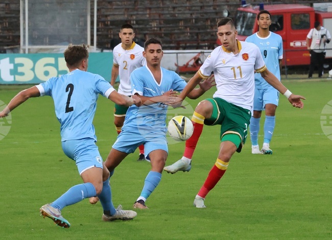 Футбол - U21 - Европейска квалификация - България - Израел