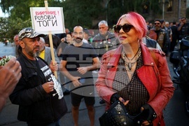 Милена Славова - протест