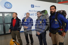 Летище София - спасители от Турция