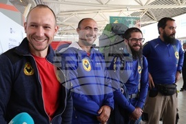 Летище София - спасители от Турция