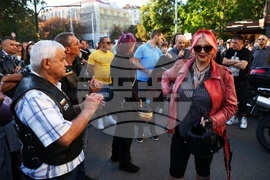 Милена Славова - протест