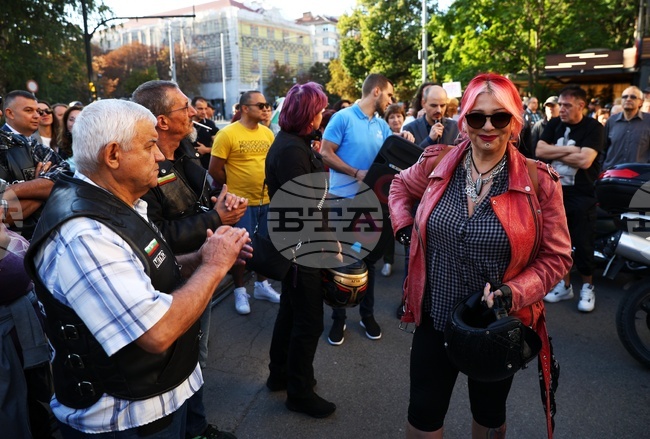 Милена Славова - протест