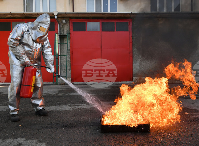Исперих - Седмица на пожарната безопасност - демонстрация