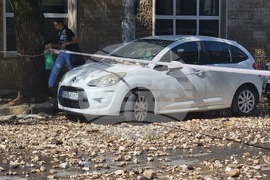 Плевен - авария - тръба с топла вода