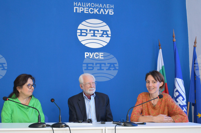 Национален пресклуб на БТА Русе - Веселина Антонова- пресконференция