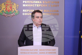 Министерски съвет - Асен Василев - брифинг