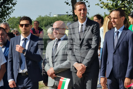 Ямбол - паметник на Иван Параскевов - откриване