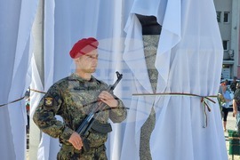 Ямбол - паметник на Иван Параскевов - откриване