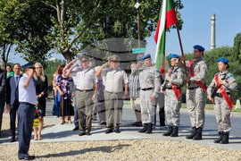 Ямбол - паметник на Иван Параскевов - откриване