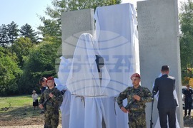 Ямбол - паметник на Иван Параскевов - откриване