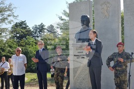 Ямбол - паметник на Иван Параскевов - откриване