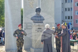 Ямбол - паметник на Иван Параскевов - откриване