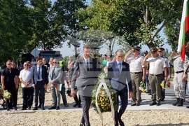 Ямбол - паметник на Иван Параскевов - откриване