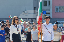 Ямбол - паметник на Иван Параскевов - откриване