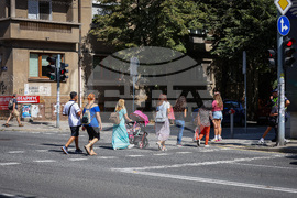 Бургас - пешеходни пътеки - полицейска операция