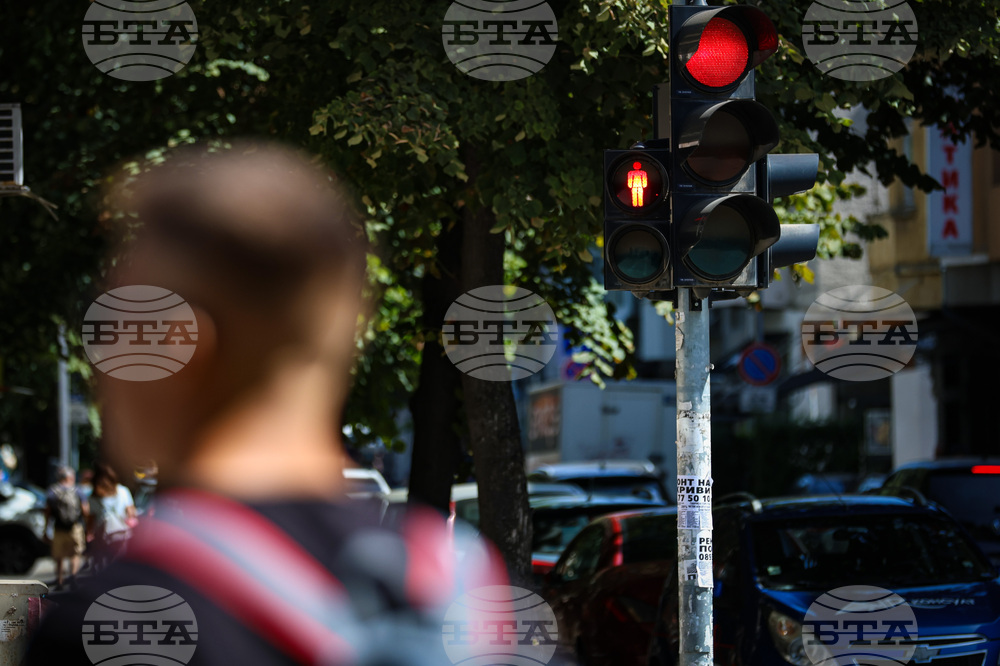 Бургас - пешеходни пътеки - полицейска операция