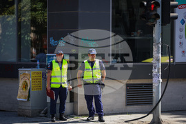 Бургас - пешеходни пътеки - полицейска операция
