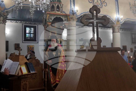 Кюстендил - Частица от Светия Кръст Господен - посрещане