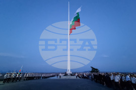 President Radev Participates in Ceremony to Raise National Flag on 55m Pole in Yambol