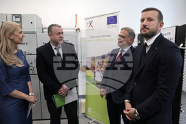 Токоизправителна станция „Юнак" - министър - посещение